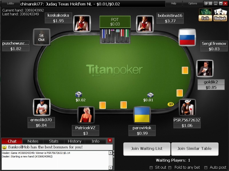 Titan poker mac software downloads